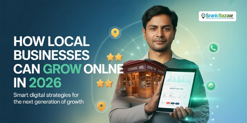 Thumbnail for How Local Businesses Can Grow Online in 2026 | SrankBazaar